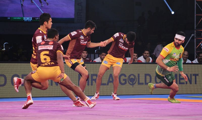 Even a heavy blow to the head couldn't keep Pardeep Narwal quiet